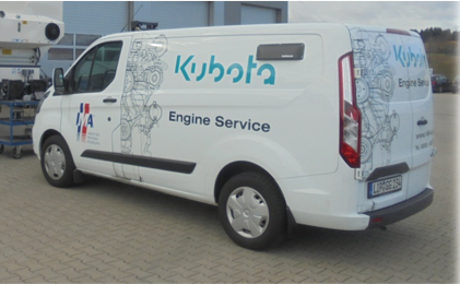 Kubota Service Bus