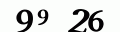 Please enter the value shown in the image into the field.